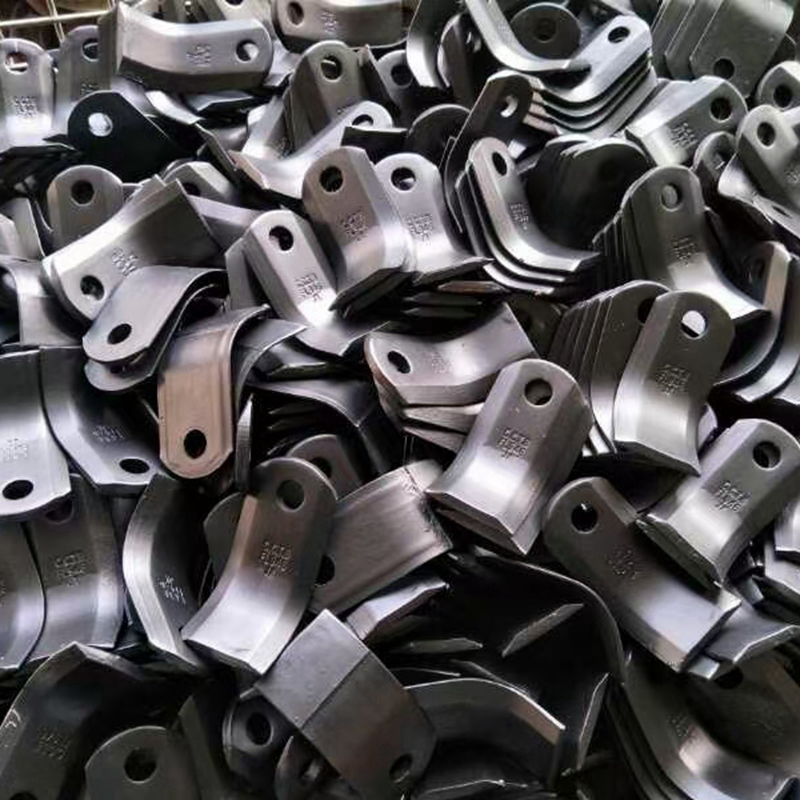 Carbon Steel Tractor Movers Parts Replacement Flail Blade
