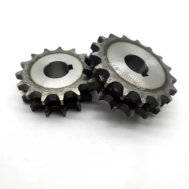 06B double-row flat sprocket factory direct sales